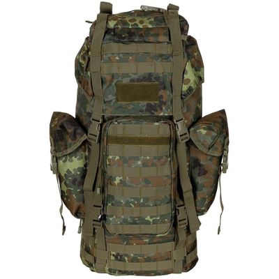 Vandrerygsæk BW kamp med MOLLE camo