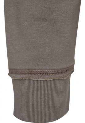Oversized sweatshirt open edge