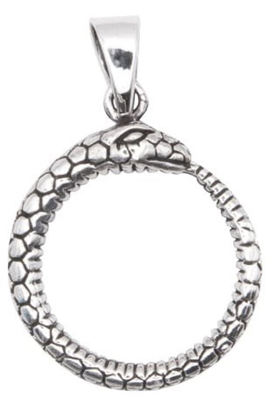 Ouroboros - necklace 925 sterling silver