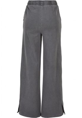 adies Heavy Terry Garment Dye Slit Pants