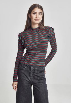 Long-sleeved sweater with a long skirt