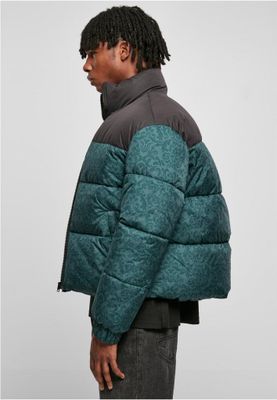 AOP Retro Puffer Jacket