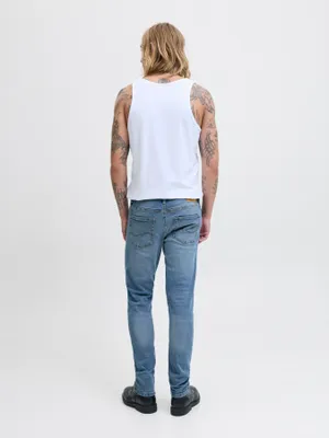 Slim Fit Jeans för herr i blå denim - GLENN