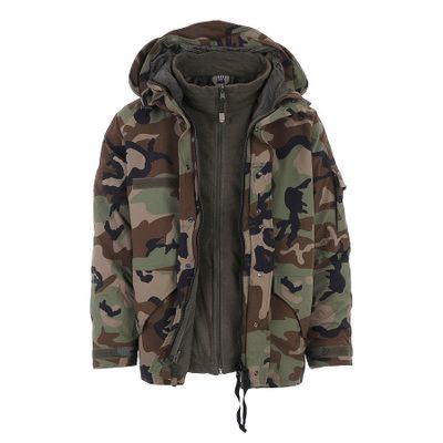 M65 Military parka - removable fleece inner jacket