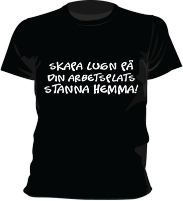Skapa lugn på ditt jobb..