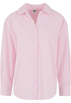 Oversized Randig Blus för Kvinnor