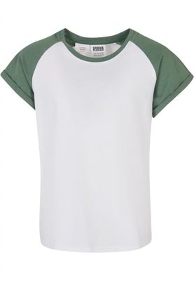 Girls Contrast Raglan Tee 2-Pack