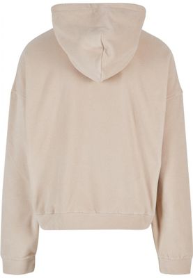 Oversized Polar Fleece Half Zip Hoody
