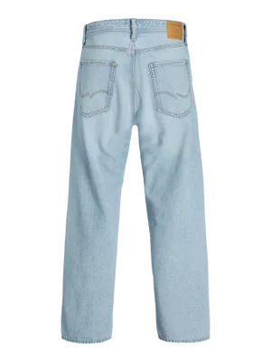 Ljusblå baggy fit jeans herr - ALEX