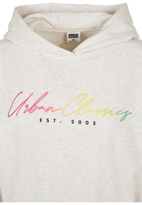Ladies Oversized Rainbow Hoody