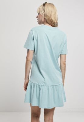 Short dress with ruffles