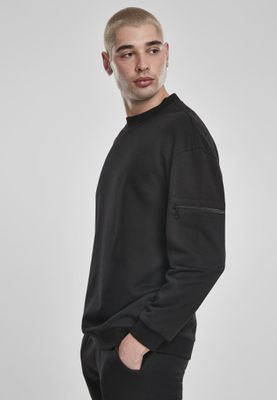 Terry crew oversize sweatshirt