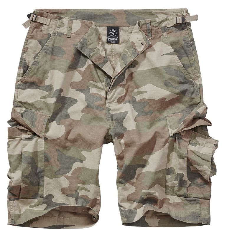 BDU ripstop shorts light woodland