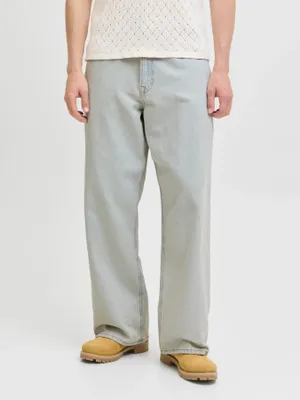 Wide Fit Original Jeans Herr – DAVE Godzilla Mars Blue Denim
