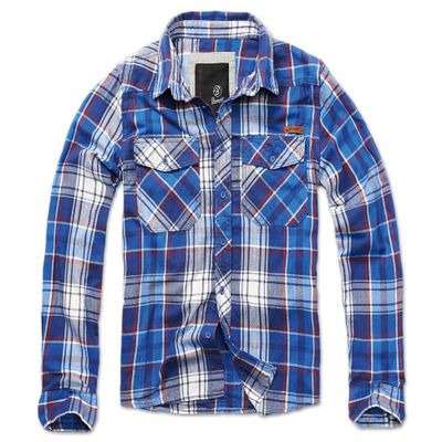 Checkered flannel shirt