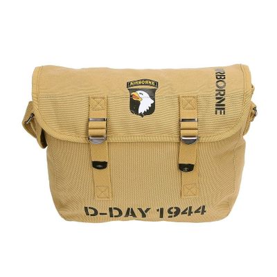 Canvas messenger bag - 101st Airborne D-Day