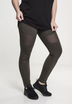 Leggings with mesh details