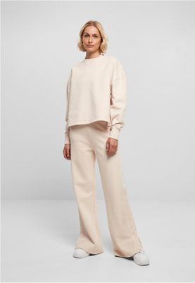 Ladies Heavy Terry Garment Dye Crewneck