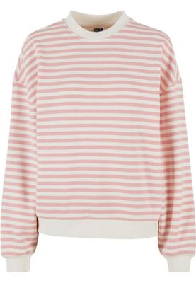 Stribet oversize sømandsskjorte - damer