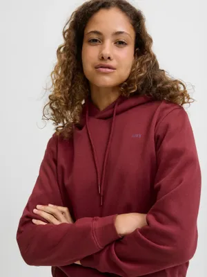 Huvtröja för dam med JXABBIE– cabernet port royale