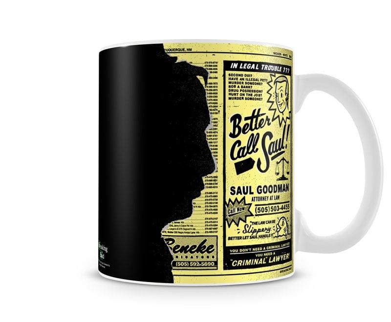 Saul Goodman Ad coffee mug