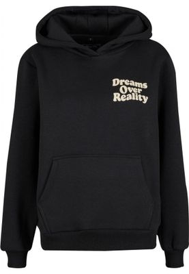Dreams Over Reality Ladies Fluffy Hoody