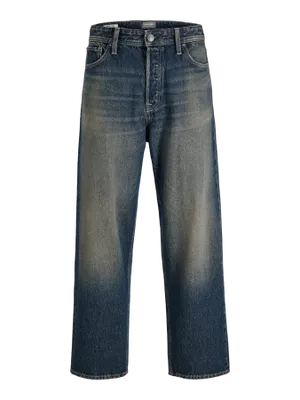 Baggy fit jeans i blå denim - ALEX