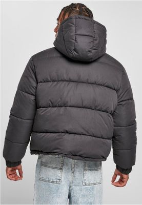 Hooded Cropped Pull Over Jacket