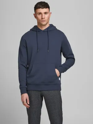 Klassisk hoodie herr