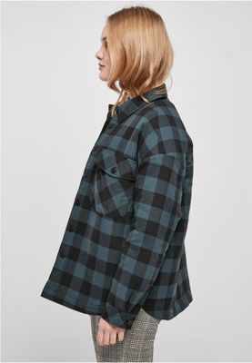 Ladies Flanell Padded Overshirt
