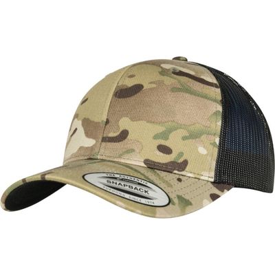 Camouflage trucker cap