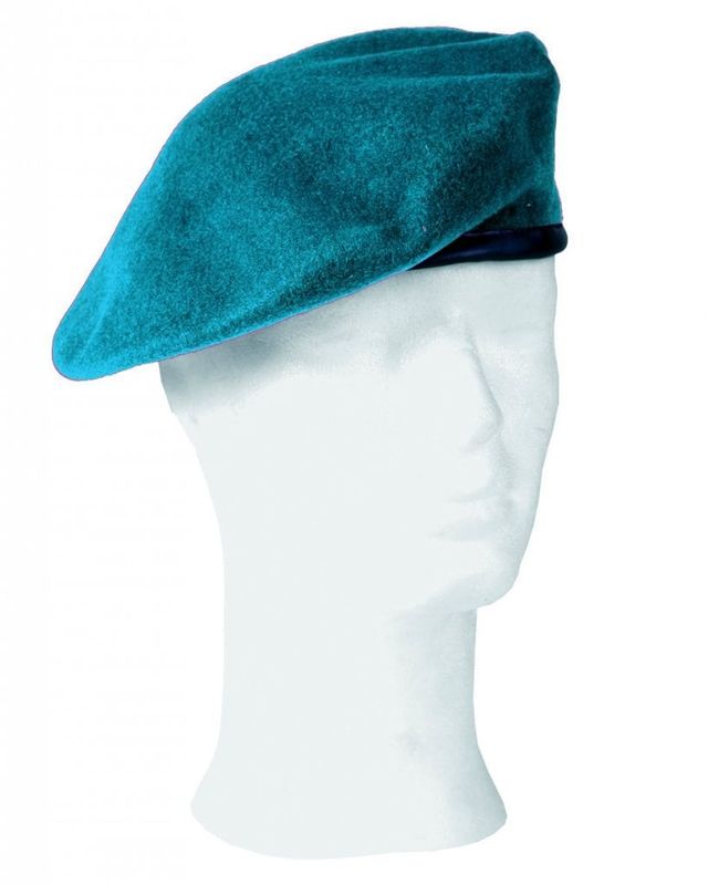 UN baret blå