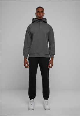 Zipped High Neck Hoody