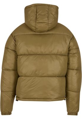 Shiny Puffer Jacket With Hood Herrjacka – Tiniolive