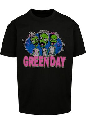 Zombier, text GREEN DAY Green Day Zombie T-shirt för herr – svart