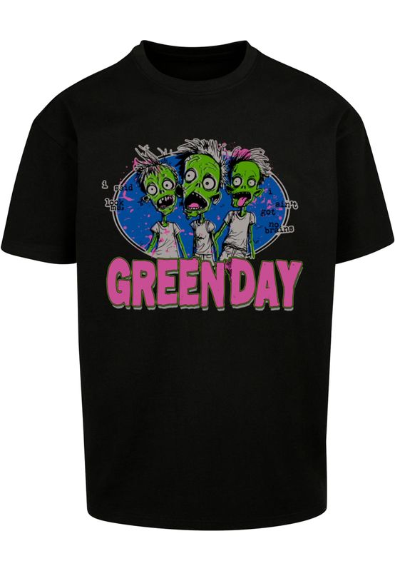 Zombier, text GREEN DAY Green Day Zombie T-shirt för herr – svart