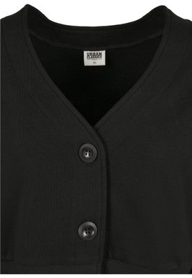 Ladies Organic Oversized Short Terry Cardigan