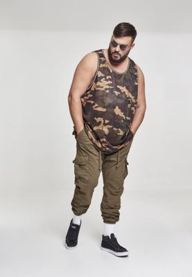 Camo mesh tank top mens