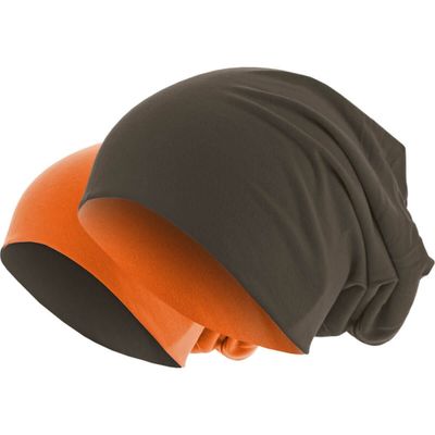 Jersey beanie reversible
