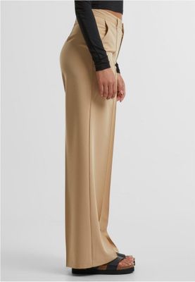Ladies Wide Pleated Pants