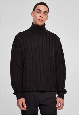 Boxy Roll Neck Sweater