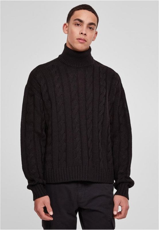 Boxy Roll Neck Sweater