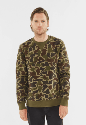 Ad camo crewneck sweatshirt