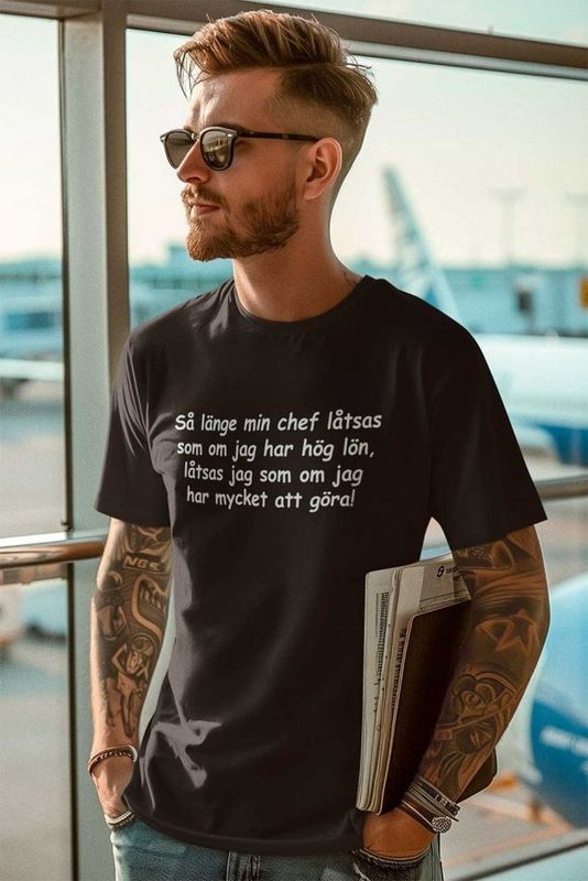 Mycket att göra t-shirt