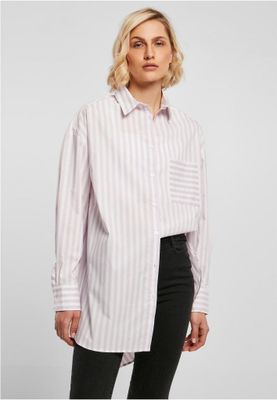 Ladies Oversized Stripe Shirt