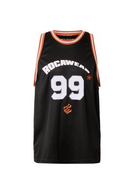 Topp med rocawear BALLER Tanktop – jetblack