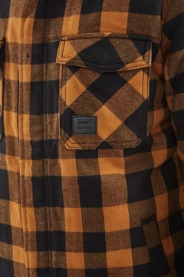 Lumberjack jacket with teddy lining