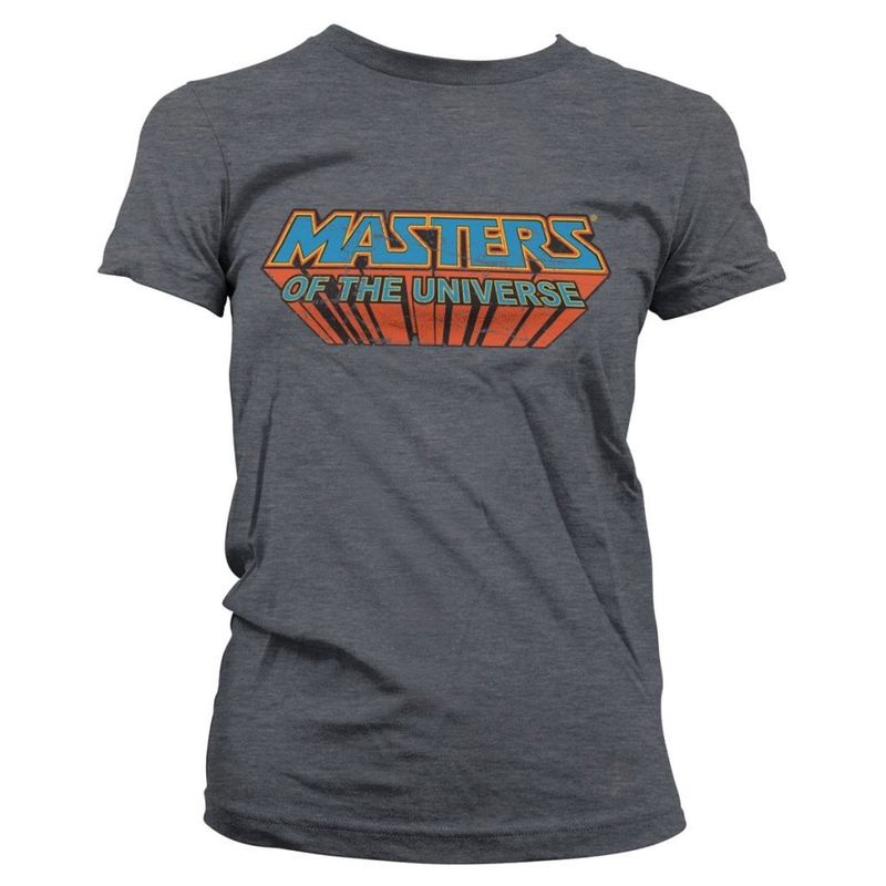 Masters Of The Universe Washed Logo Dæme T-shirt