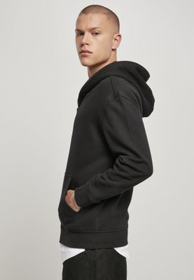 Hoodie with zipper men in organic cotton