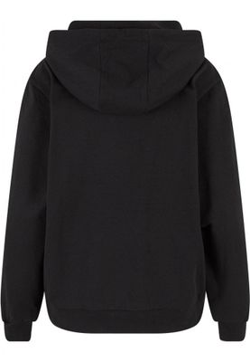 Ladies Loose Light Brushed Fleece Hoody